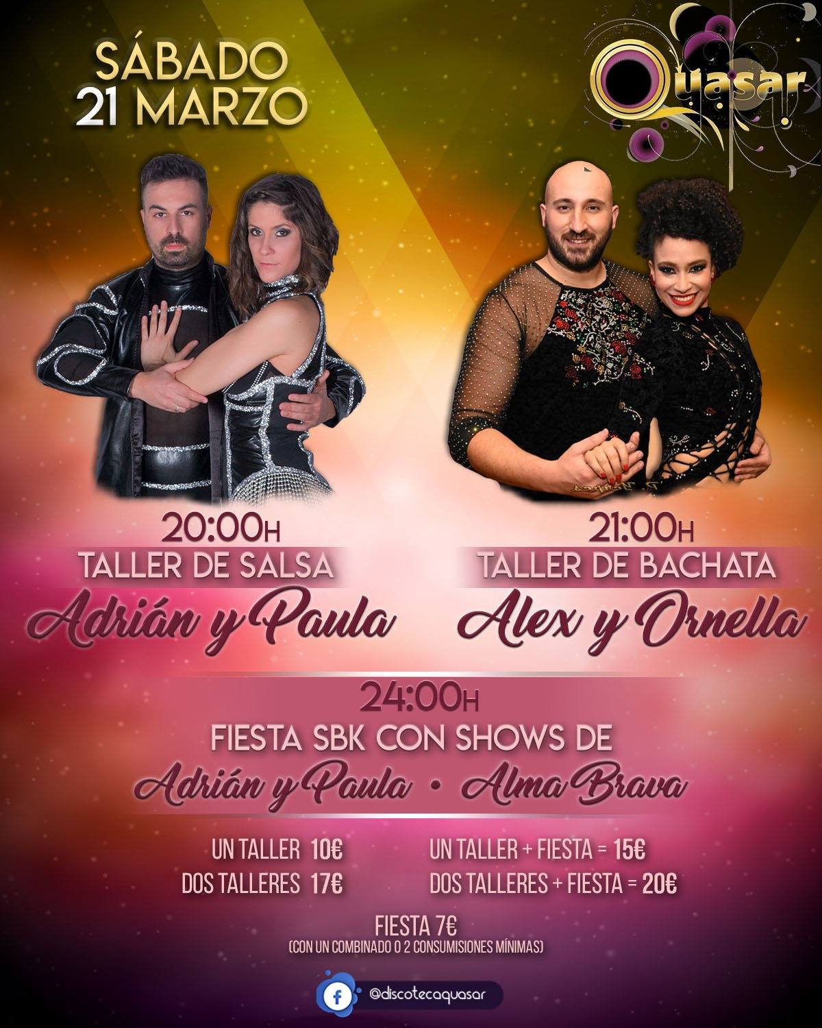 SBK Alex y Ornella & Adrián y Paula