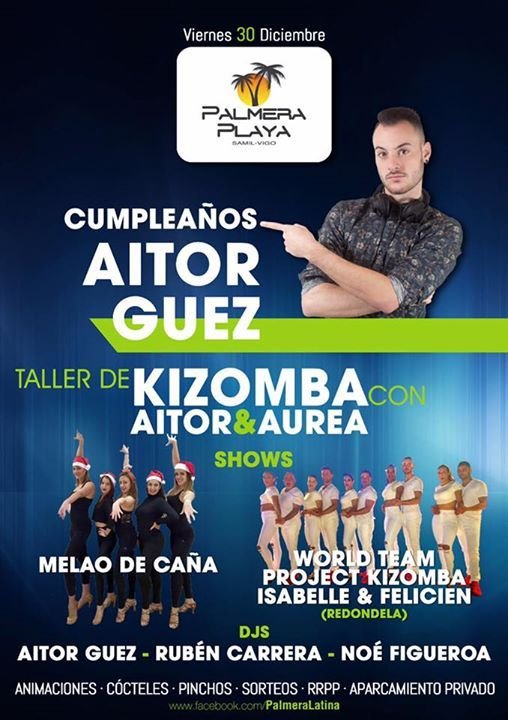 Anniversary Aitor Guez in Palmera Playa!