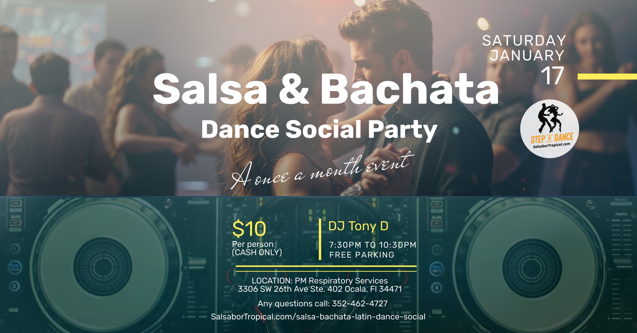 Salsa and Bachata Dance Social