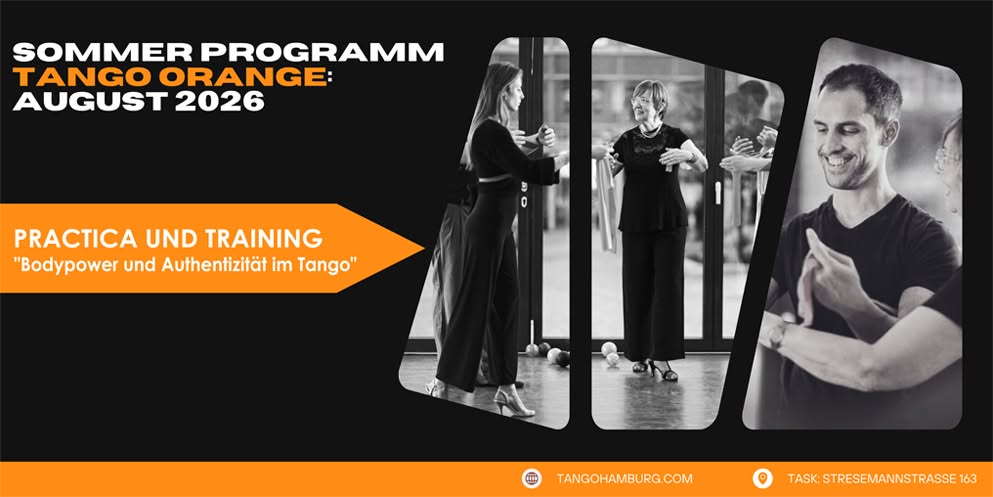 Tango Orange Sommerprogramm