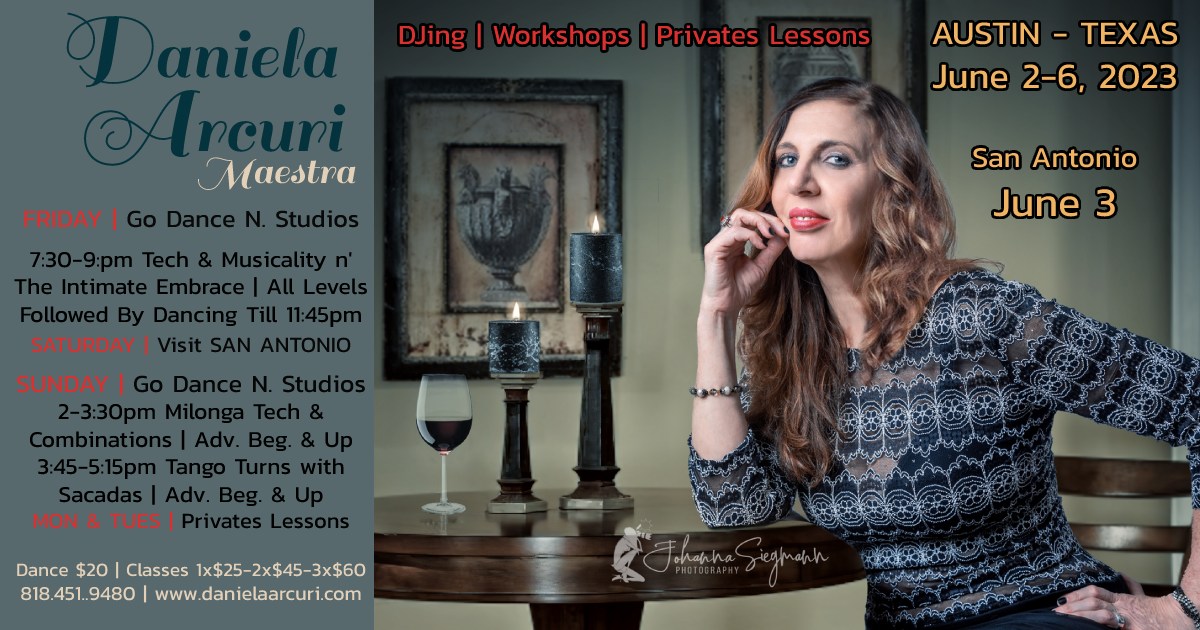 Argentine Tango Weekend W Daniela Arcuri