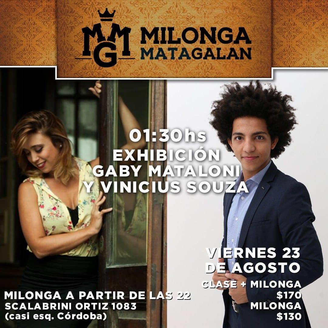 MMG Viernes 23 bailan Gaby Mataloni-Vinicius Souza
