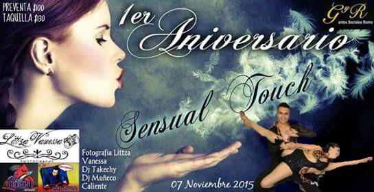 1er Aniversario Sensual Touch