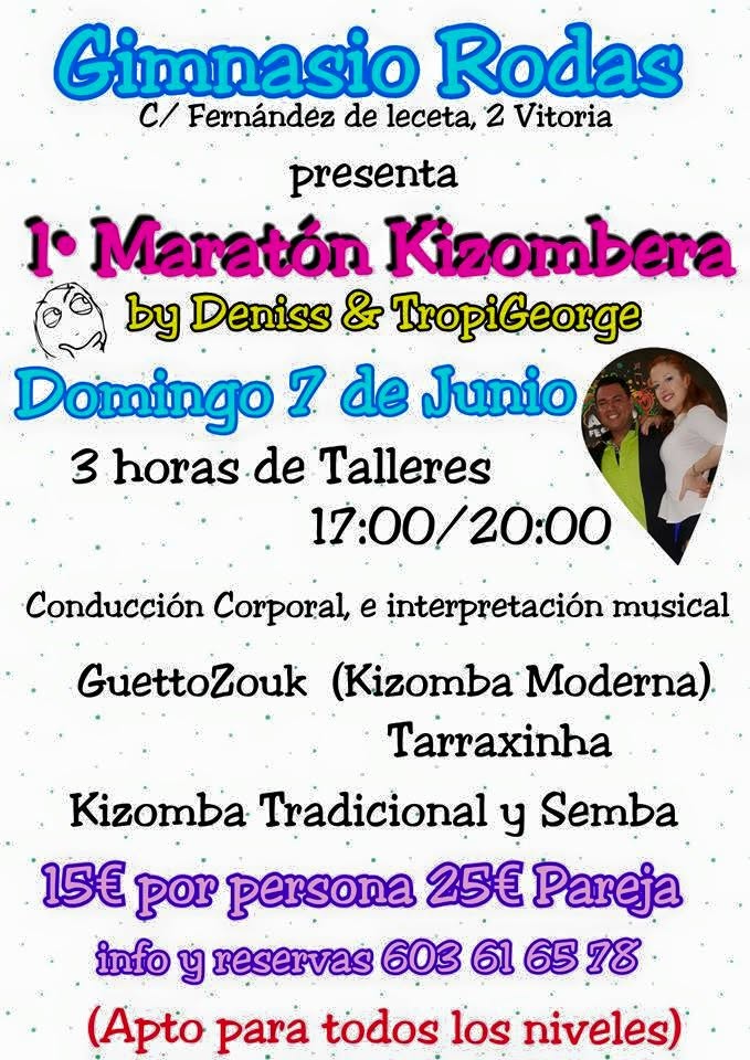 1era Maraton Kizombera en Vitoria by Deniss & TropiGeorge