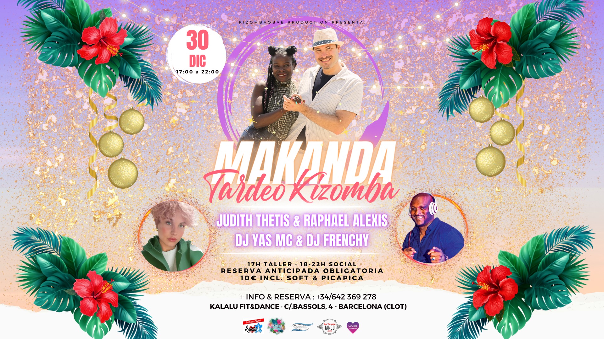 MAKANDA • TARDEO KIZOMBA • 30 Dic • BCN