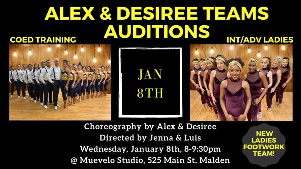 Alex & Desiree WW Boston Teams Auditions