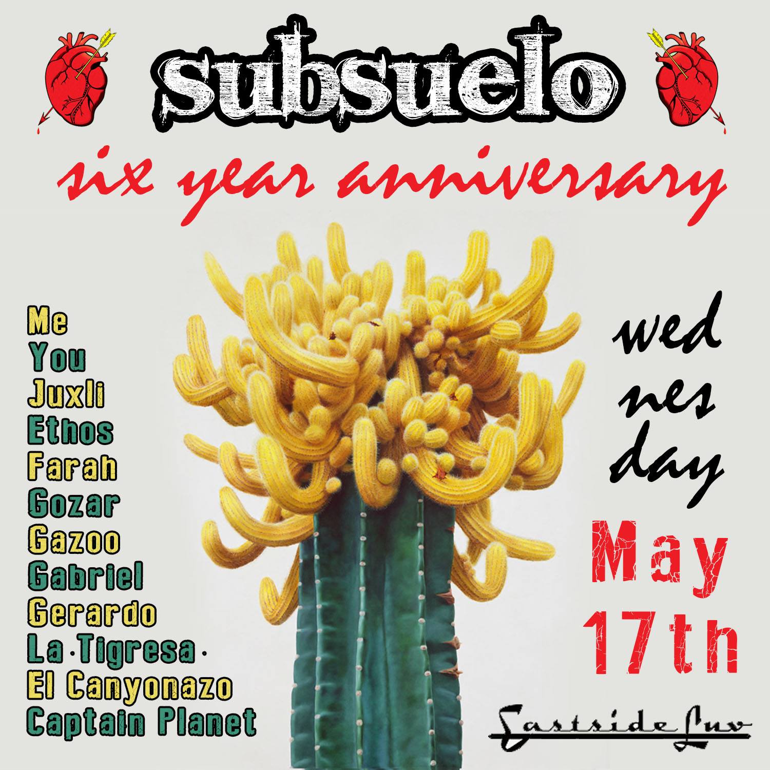Subsuelo 6 Year Anniversary