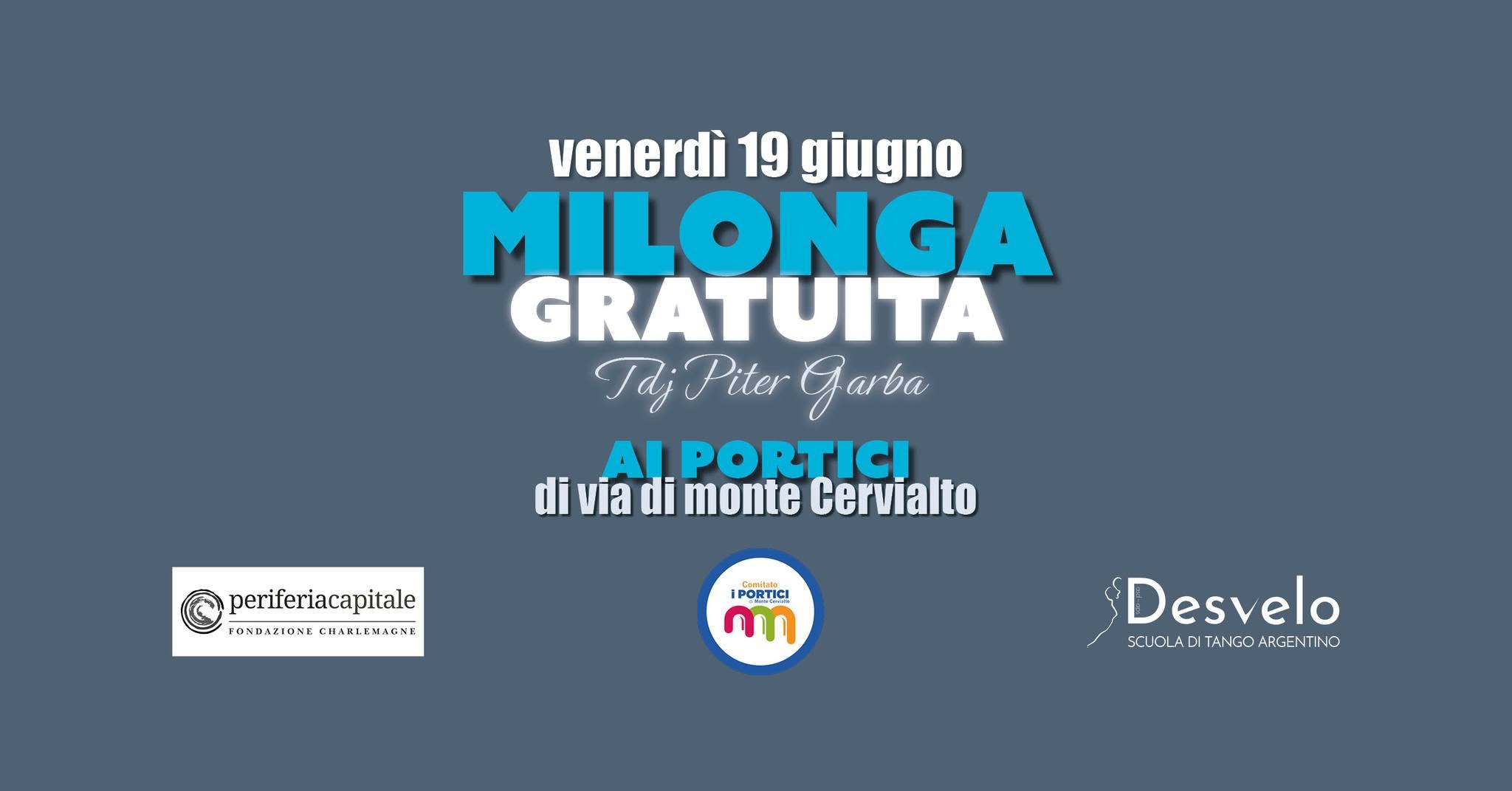 Tango ai Portici - MILONGA GRATUITA - Tdj Piter Garba