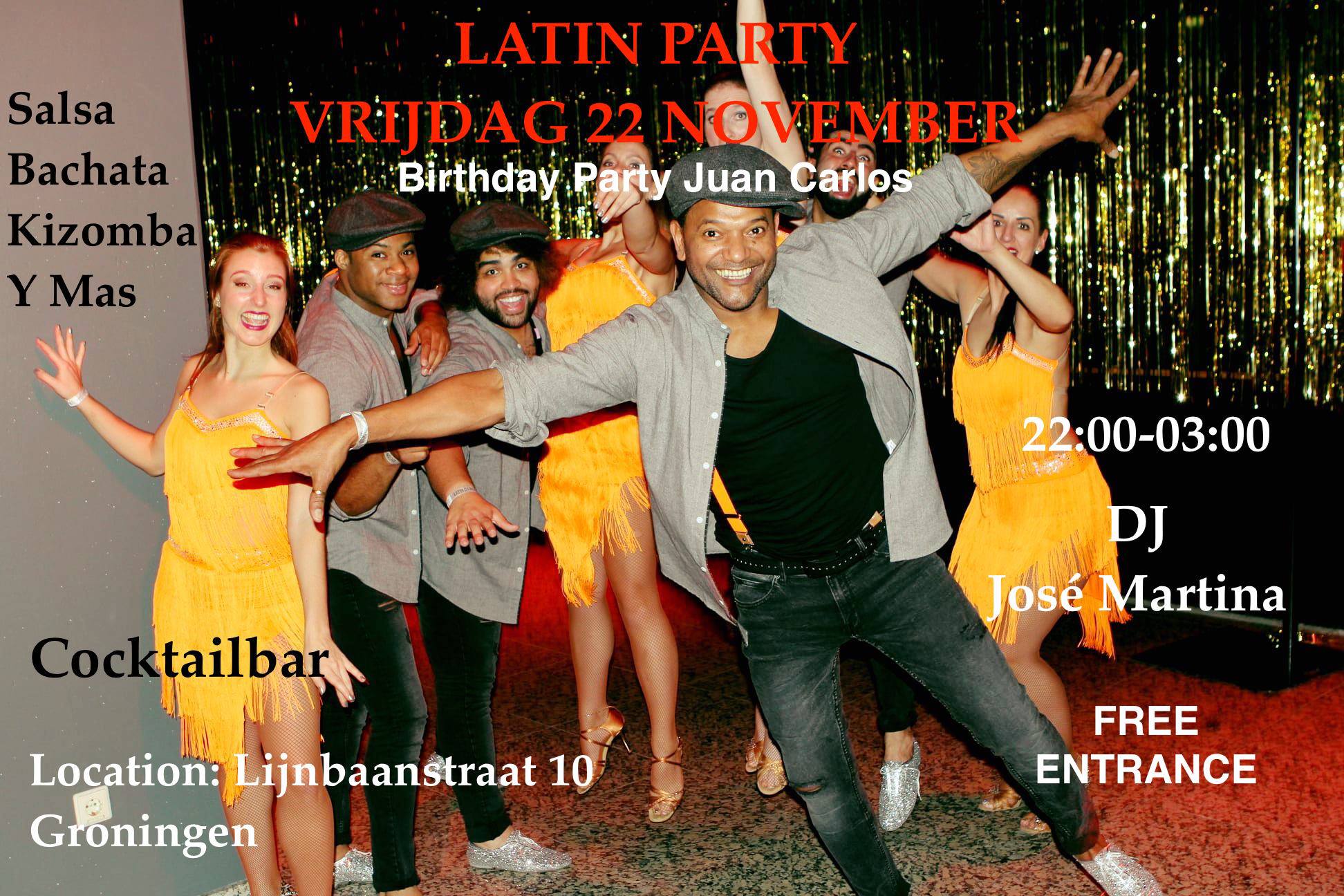 Latin & Birthday Party Juan Carlos