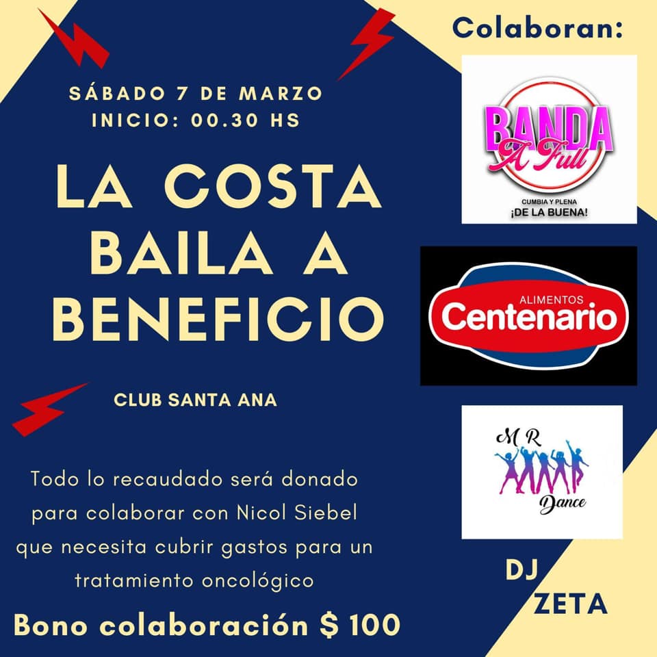 La costa baila (a beneficio )