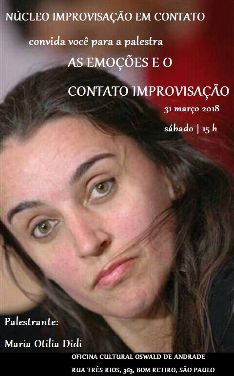 Palestra: As Emoções e o Contato Improvisação