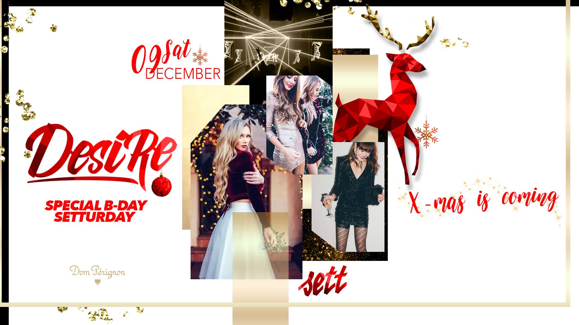 Desire X-Mas is coming ✘ SETT CLUB ✘ 09.12.17