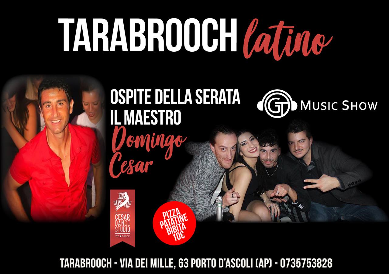 Mer 1 Mag Tarabrooch Latino Cena & Dopocena by GT Staff& Domingo