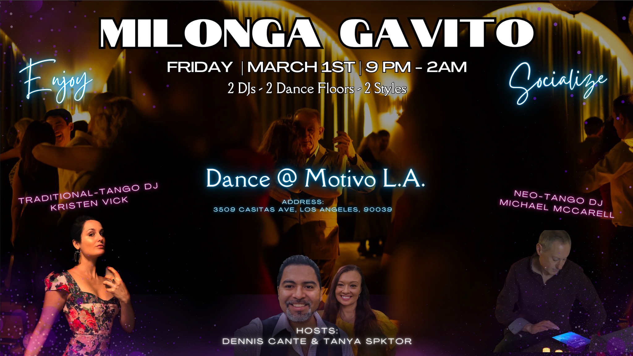 Milonga Gavito March Madness (Be Bold On The Dance Floor)