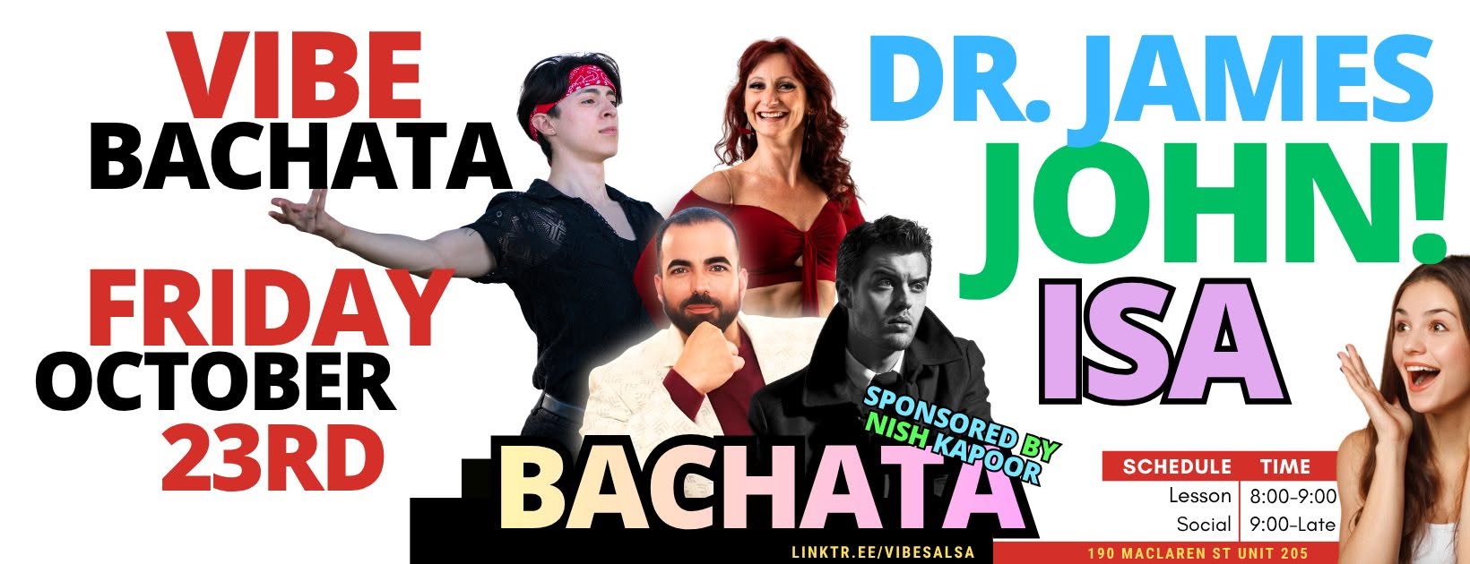 🚨Vibe Bachata🚨!! 🎉Sharki + ISA + Dr James + Soul! Le Nordik Give-Away!