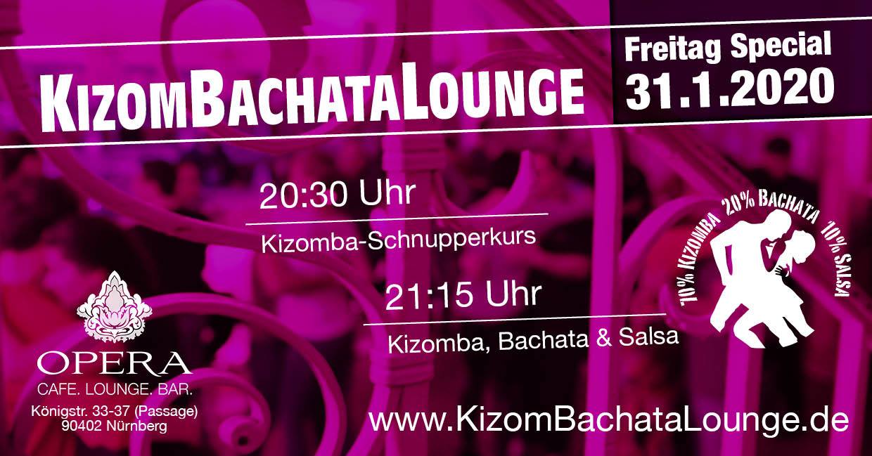 KizomBachataLounge im Opera am Freitag