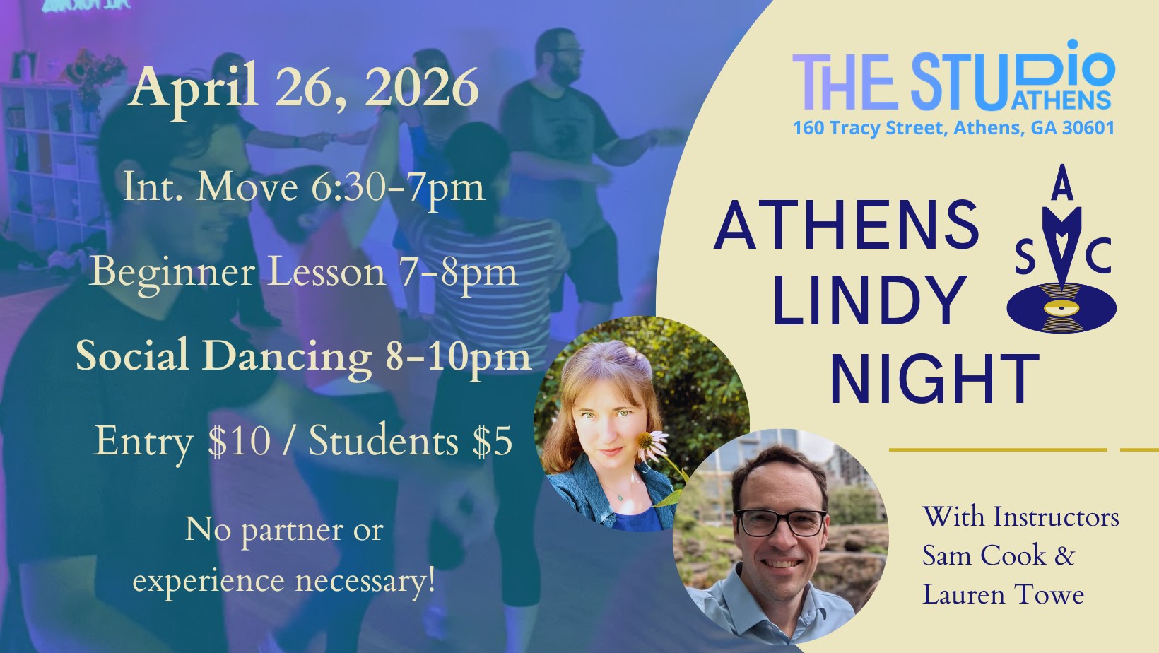 April Athens Lindy Night