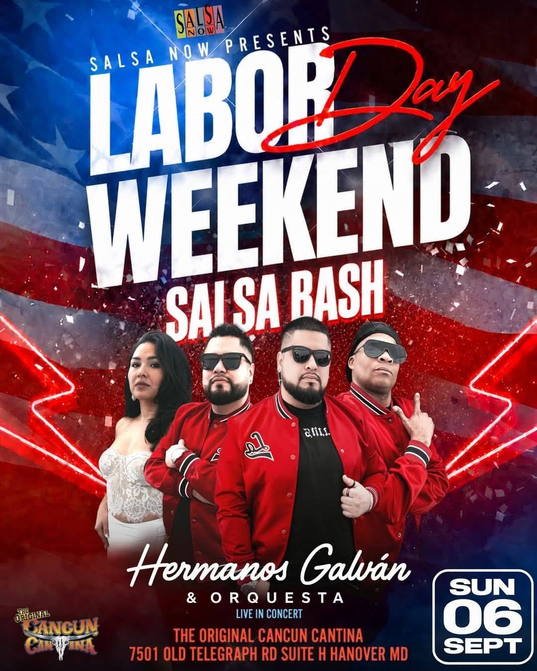 Labor Day Sunday LIVE with Hermanos Galvan & Orquesta