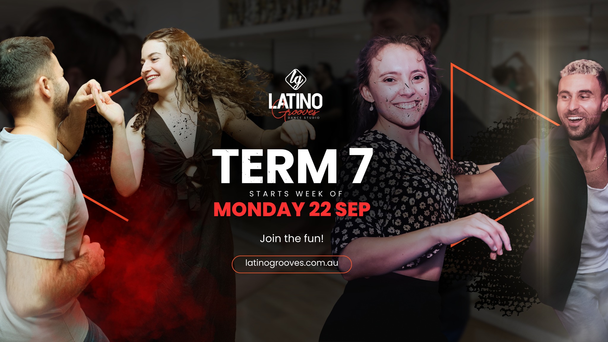 Learn Latin dance - Term 7 classes