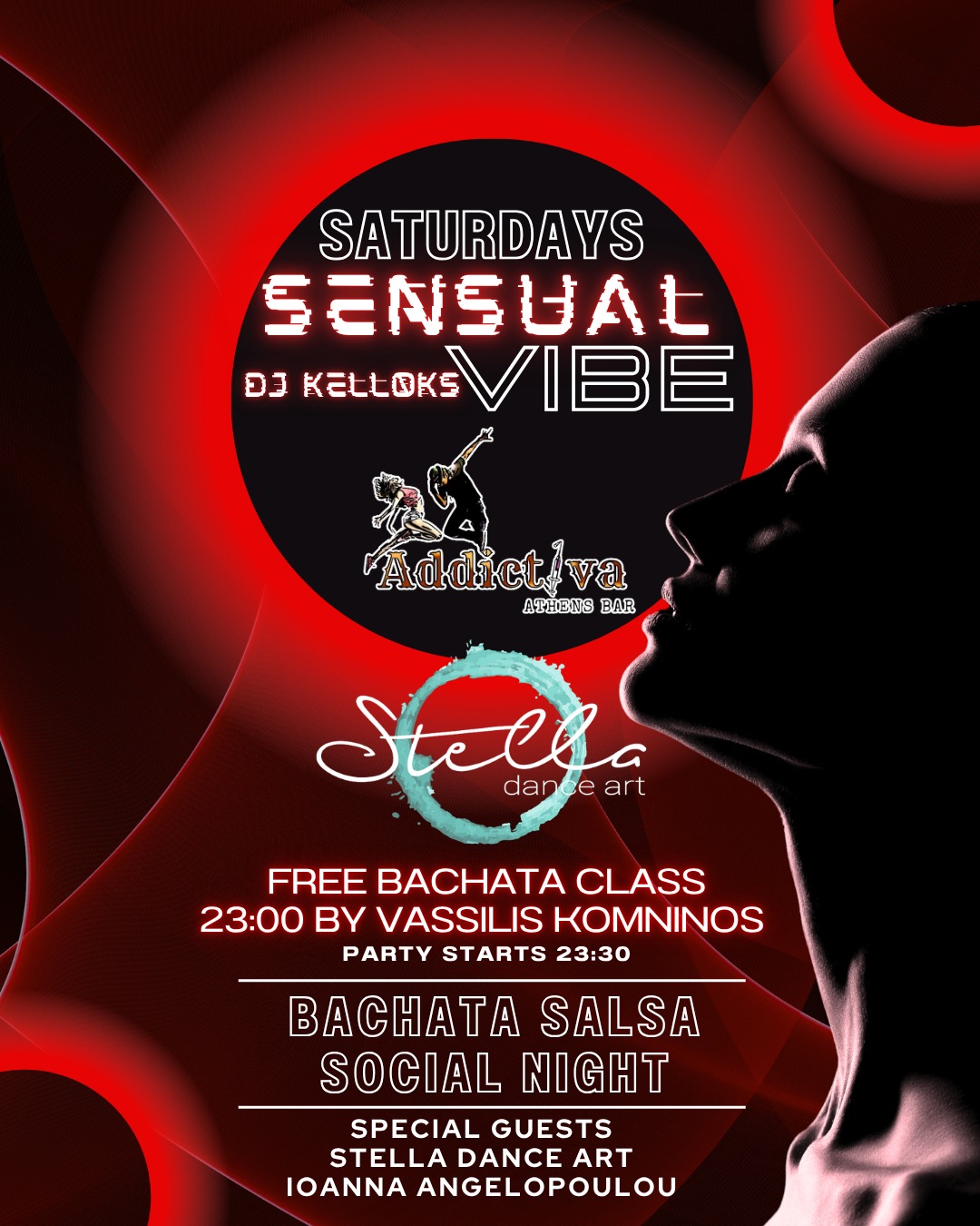 Sensual Vibe Saturdays Bachata Social Dancing Night