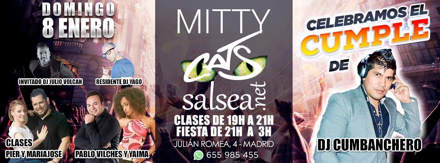 Domingo 8 de Enero- Cumple Cumbanchero