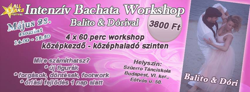 BACHATA INTENZÍV WORKSHOP Balito & Dórival