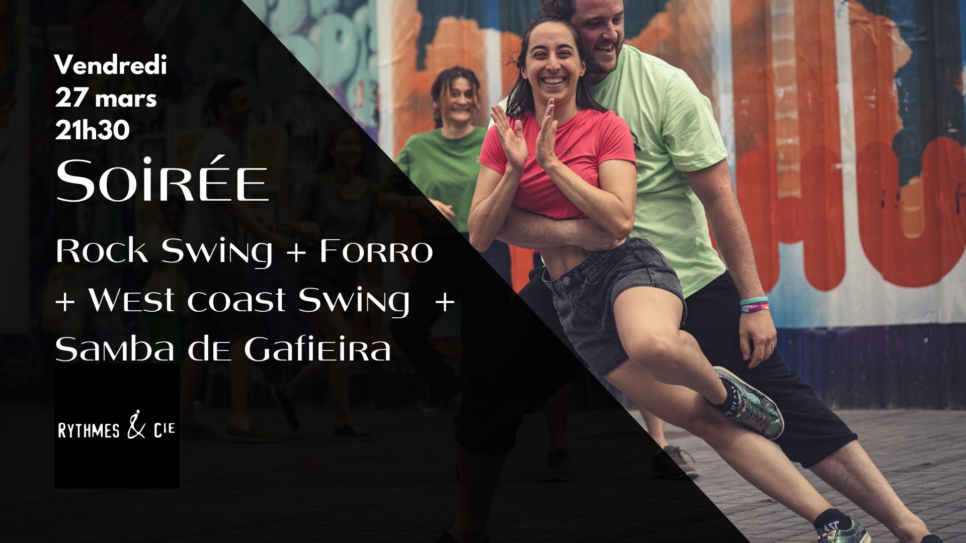Soirée ROCK SWING + WEST COAST SWING + FORRO + SAMBA DE GAFIEIRA