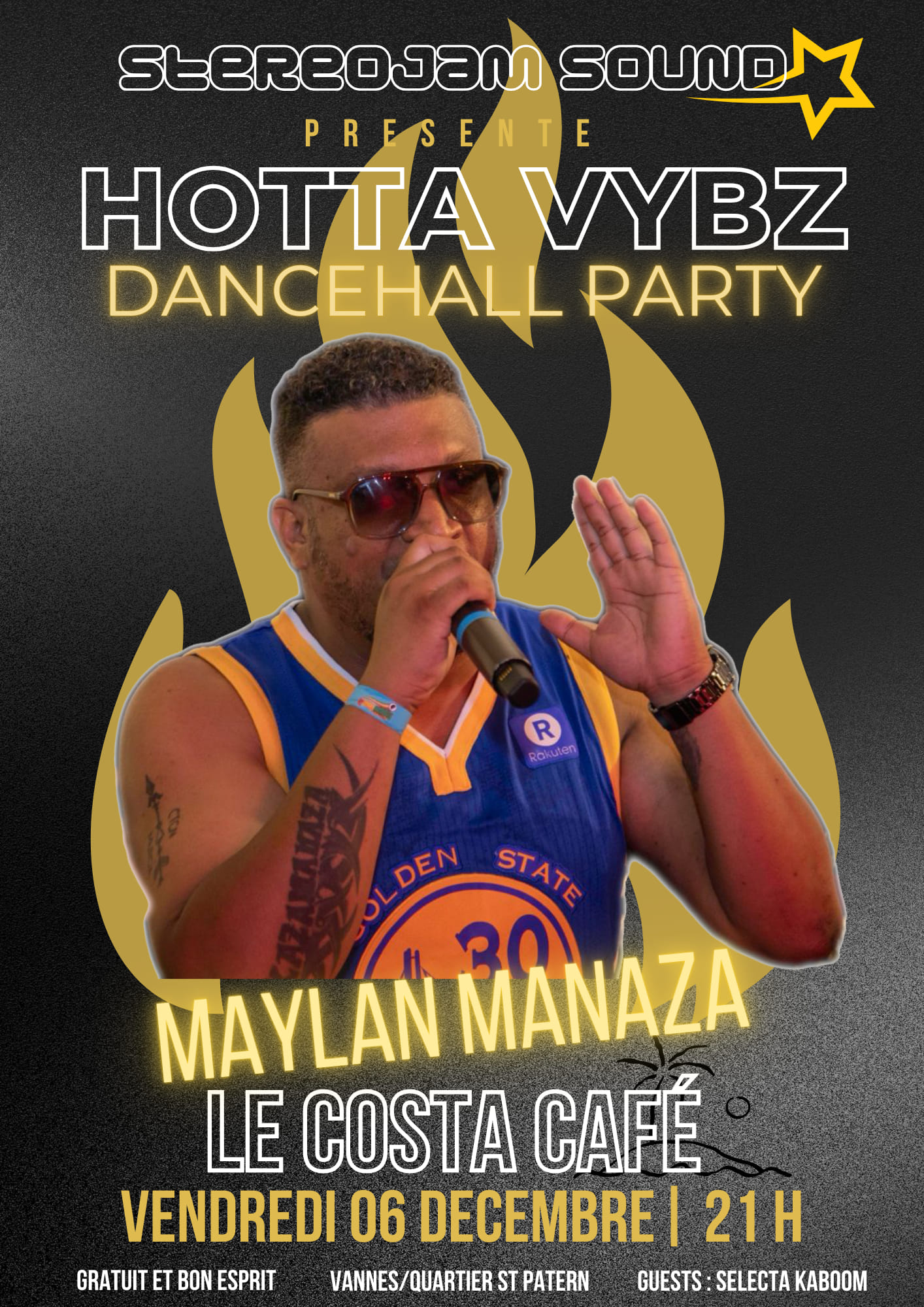 🔥Hotta Vybz Dancehall Party 🔥MAYLAN MANAZA STEREOJAM KABOOM