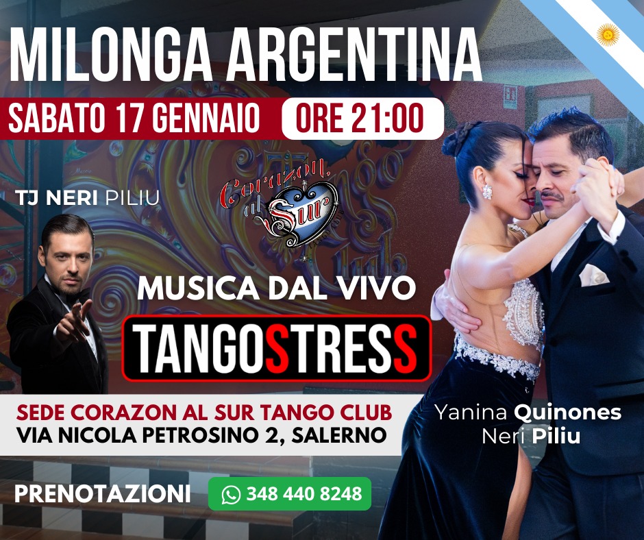 Milonga Argentina a Salerno