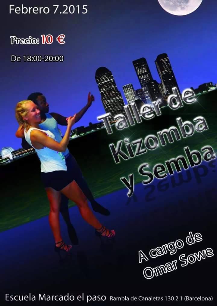 Taller de kizomba y semba