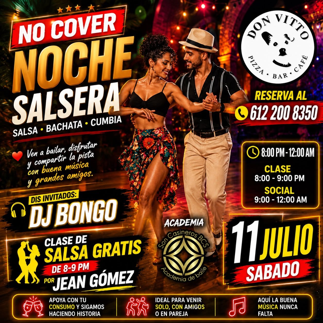 🔥💃 NO COVER NOCHE SALSERA EN LA PAZ 🕺🔥
