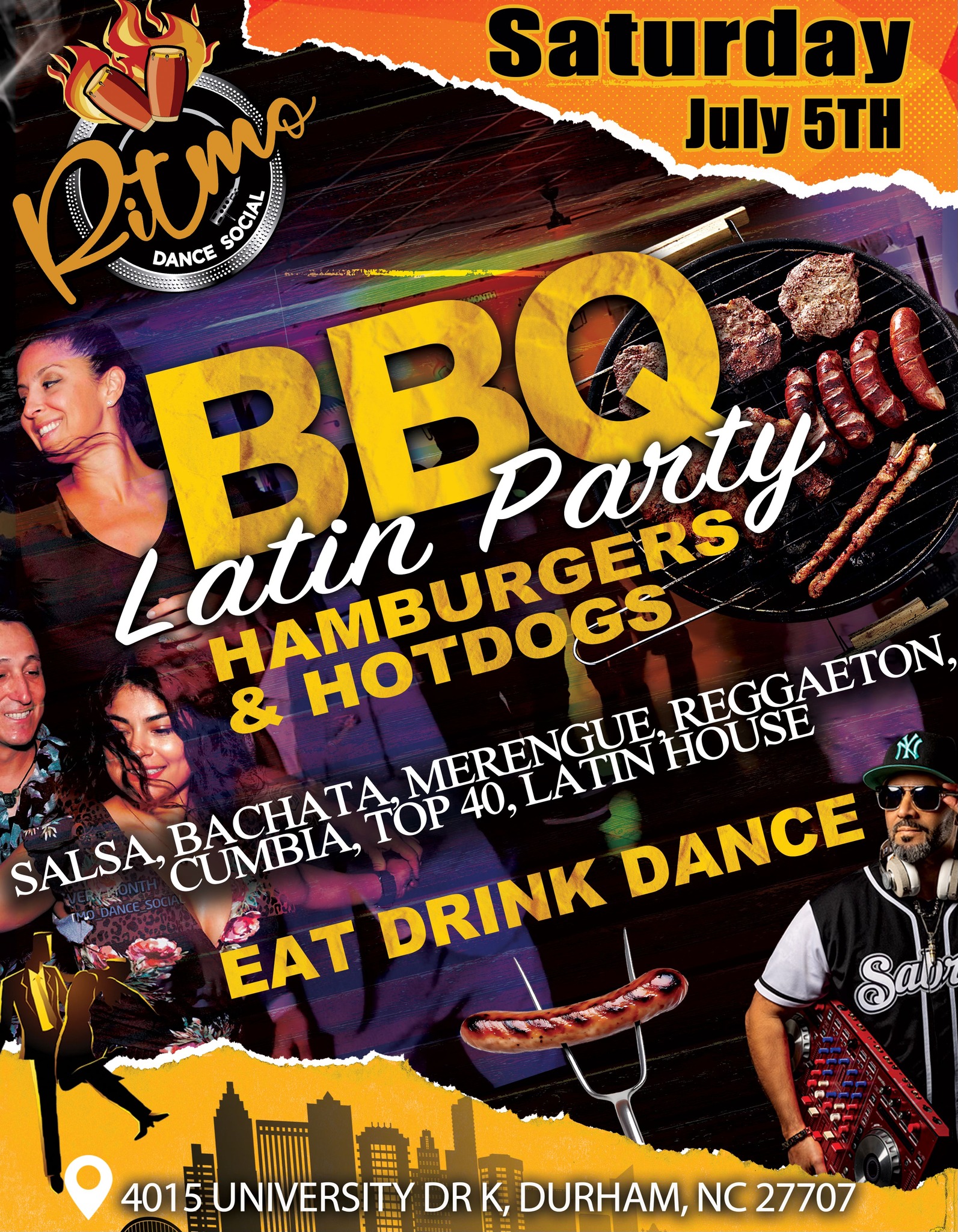 Ritmo BBQ Latin Dance Party