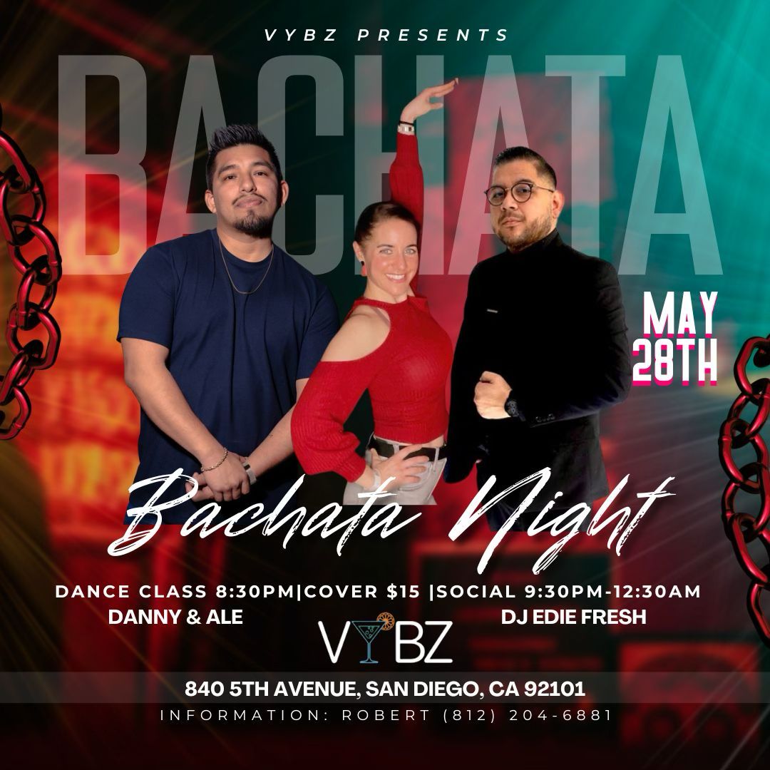 Bachata Night at Vybz Night Club