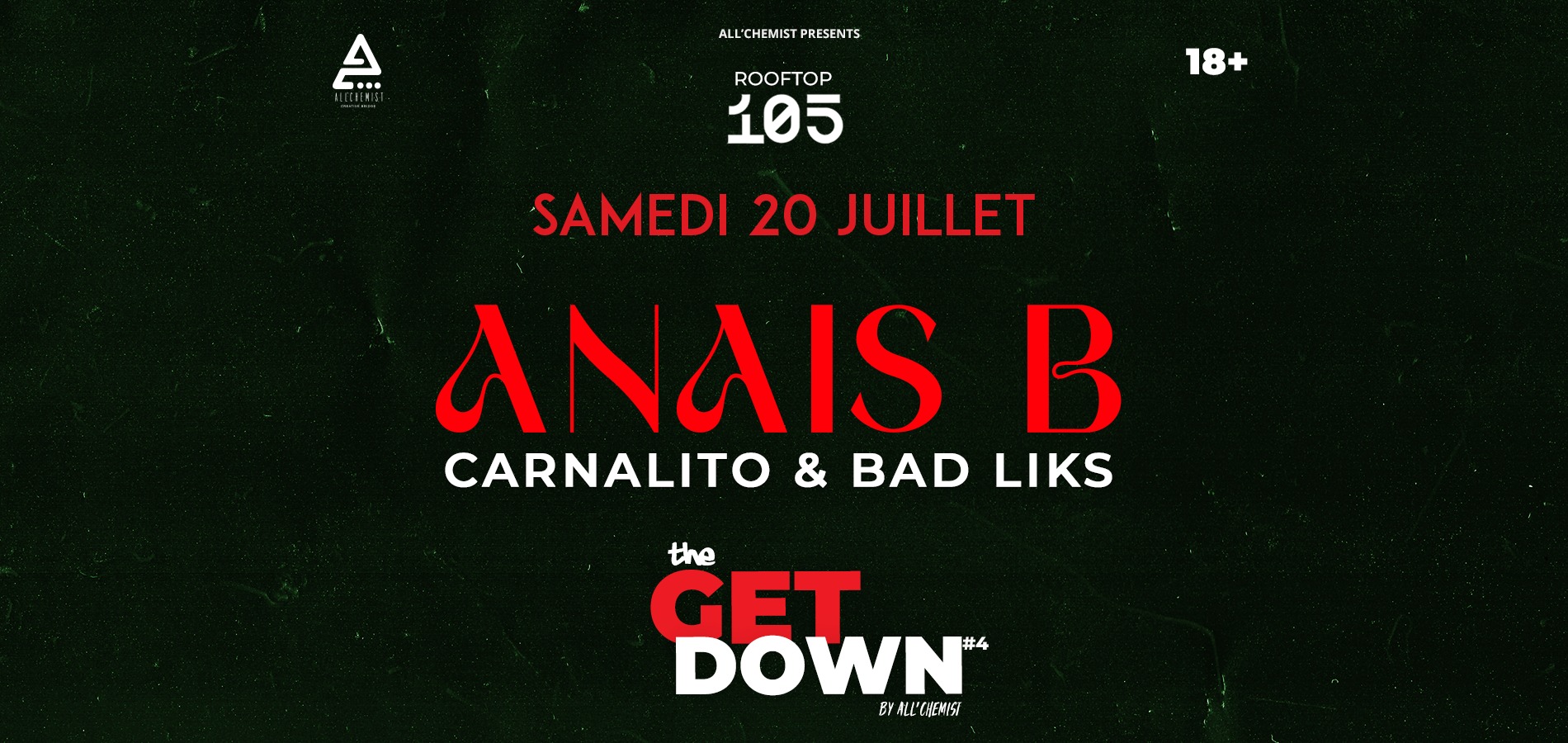 The Get Down with Anais B, Bad Liks & Carnalito