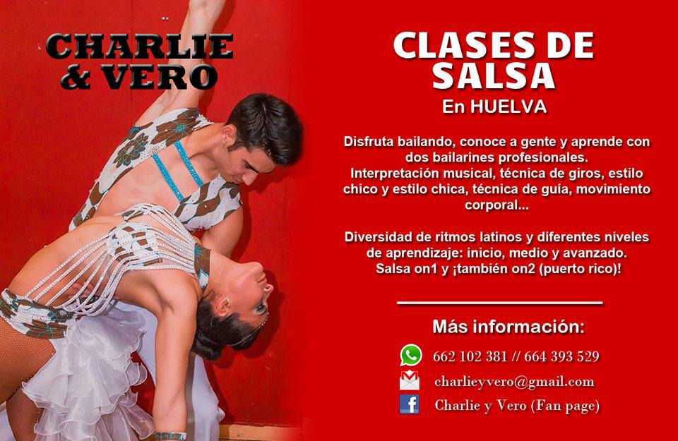 Clases de SALSA con CHARLIE y VERO en Huelva!!