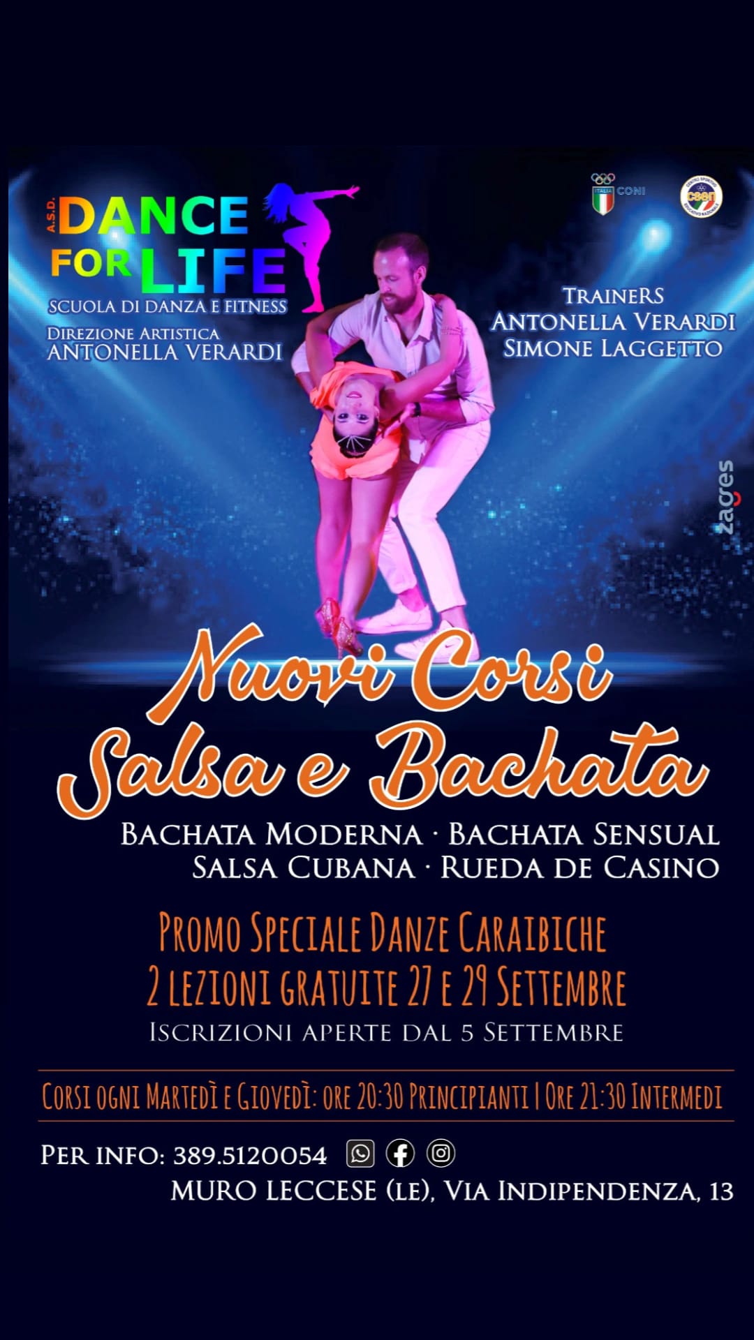 PROVA GRATUITA SALSA E BACHATA