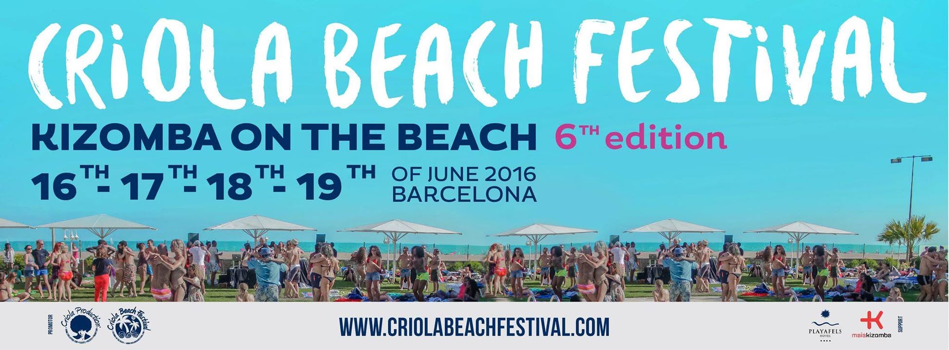 CRIOLA BEACH FESTIVAL'16 OFFICIAL EVENT