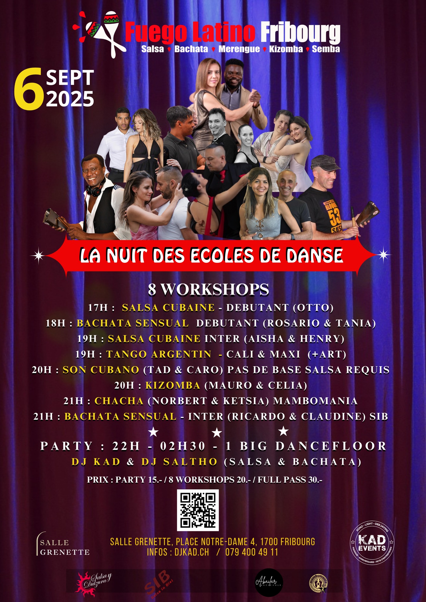 Fuego Latino ★LA NUIT DES ECOLES DE DANSE★