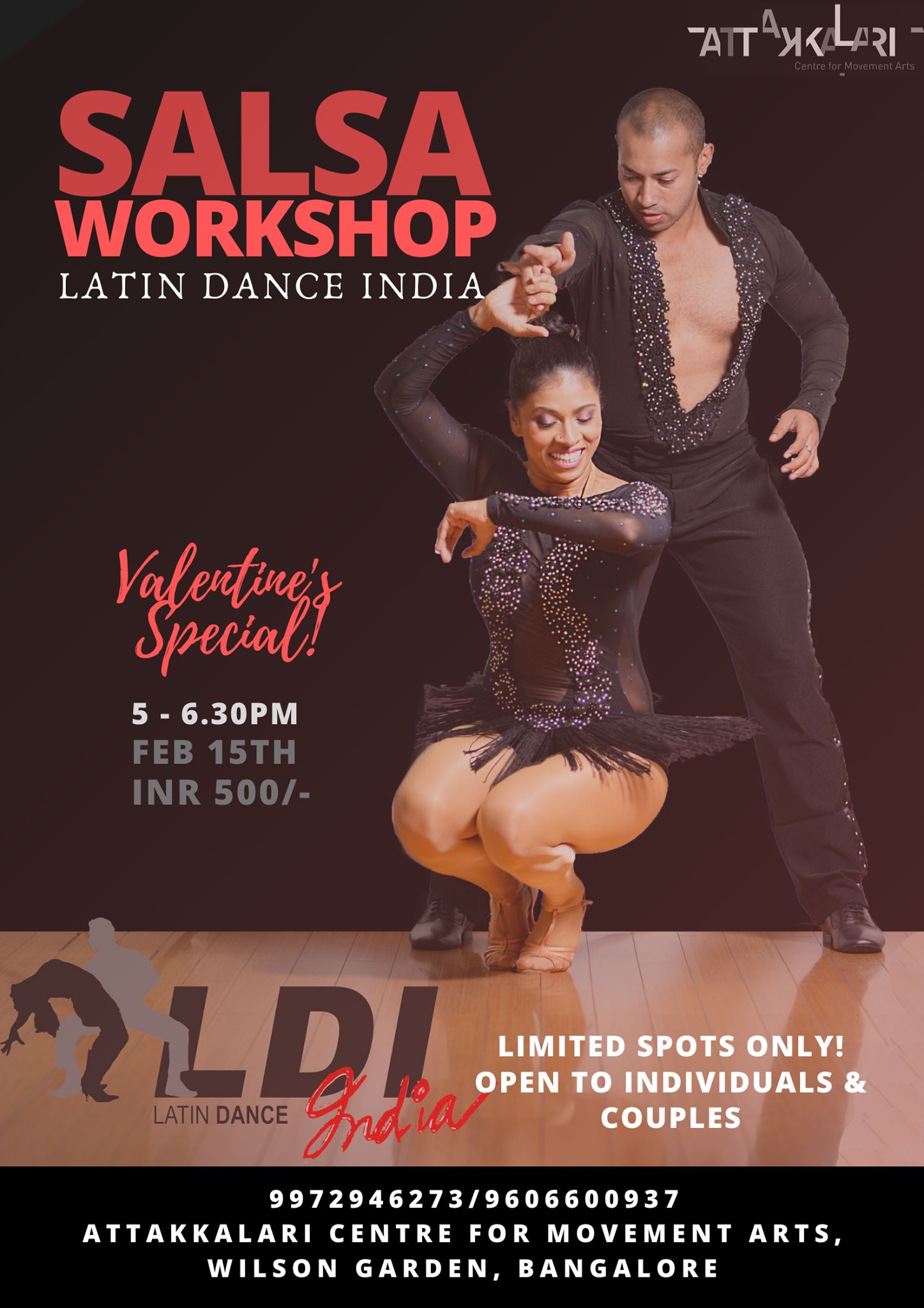 Valentine's Special: SALSA Workshop!