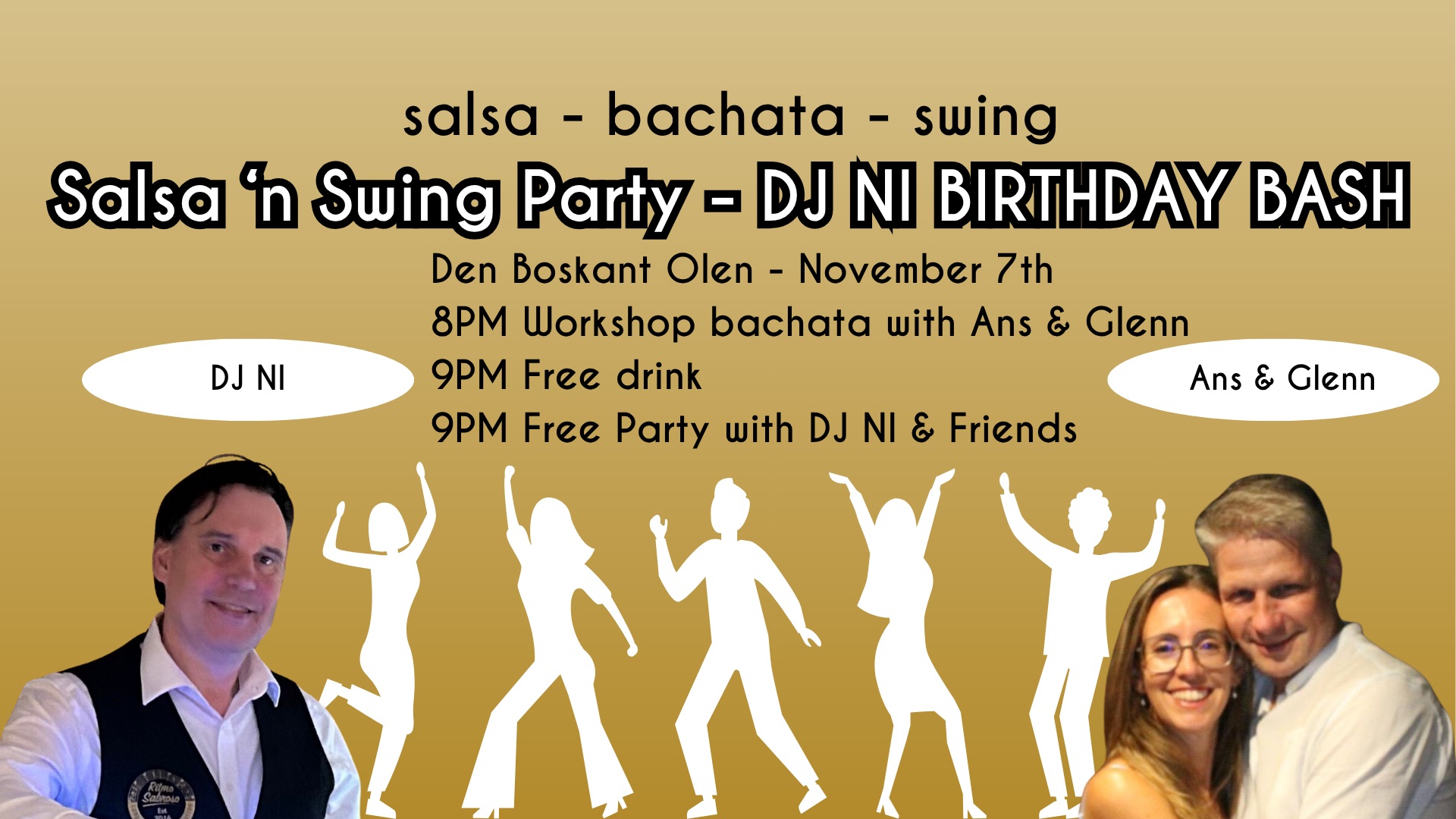 Salsa 'n Swing Party - DJ NI birthday bash