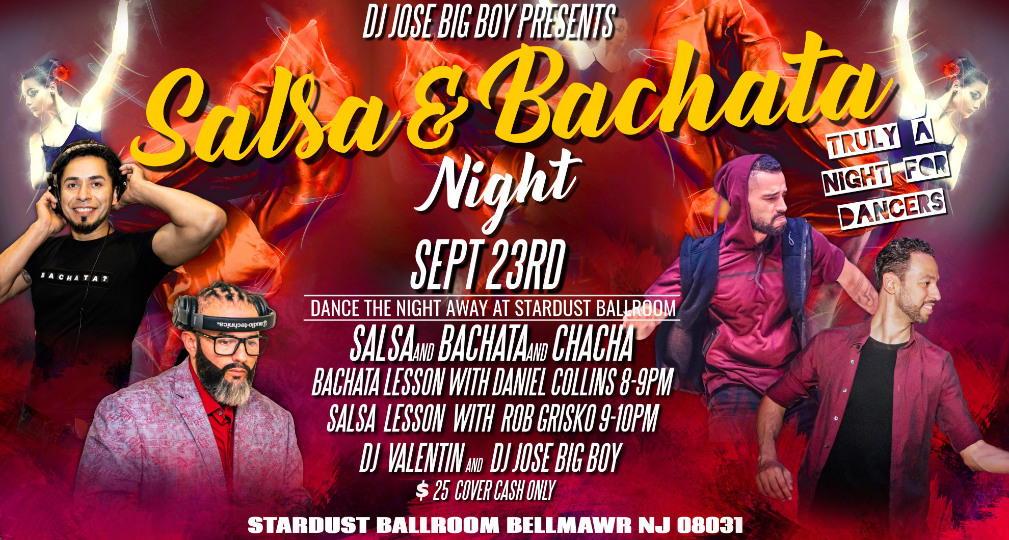 Salsa & Bachata Night With DJ Jose Big Boy & Friends