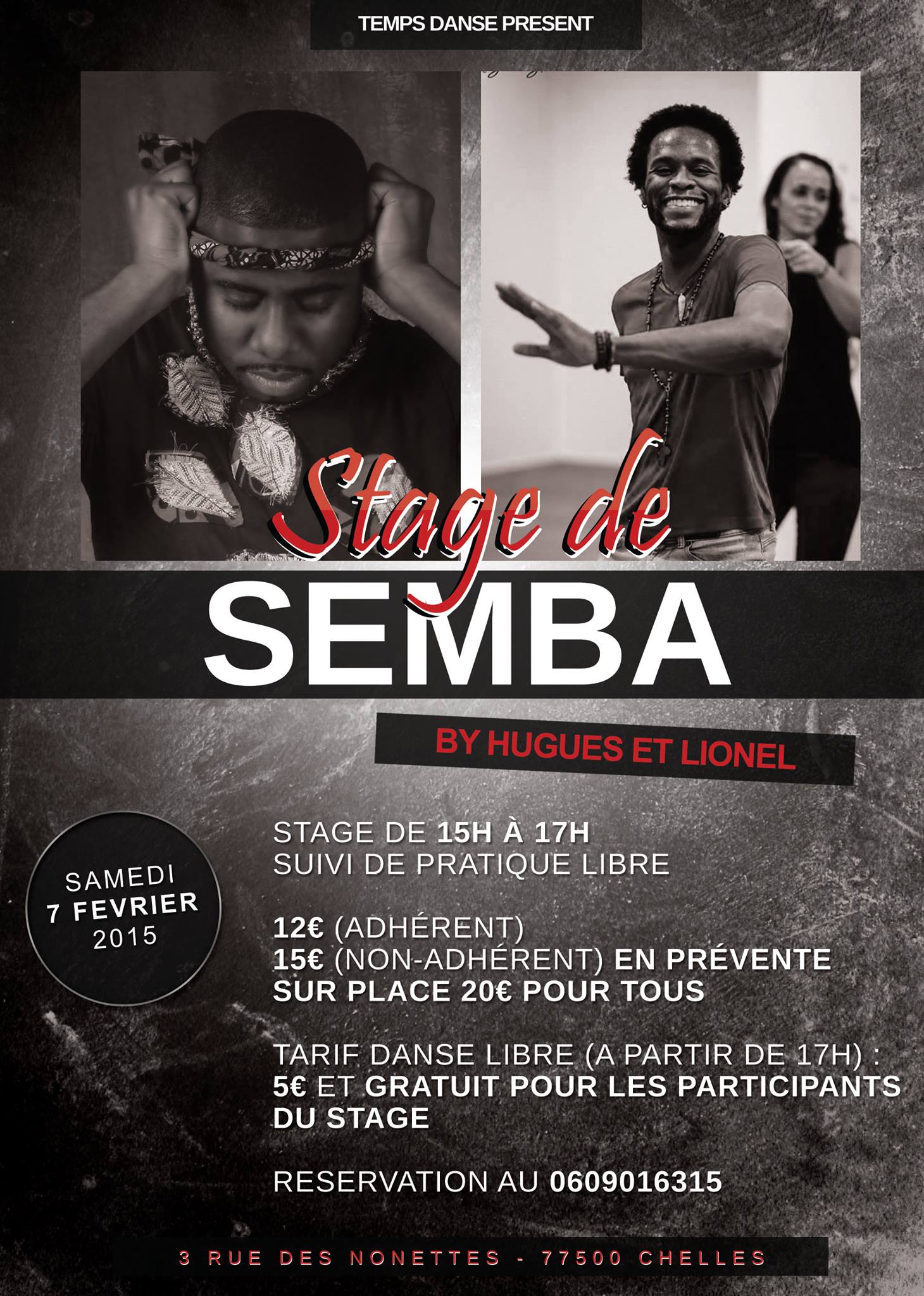 Stage et Partage de Semba By Hugues et Lionel