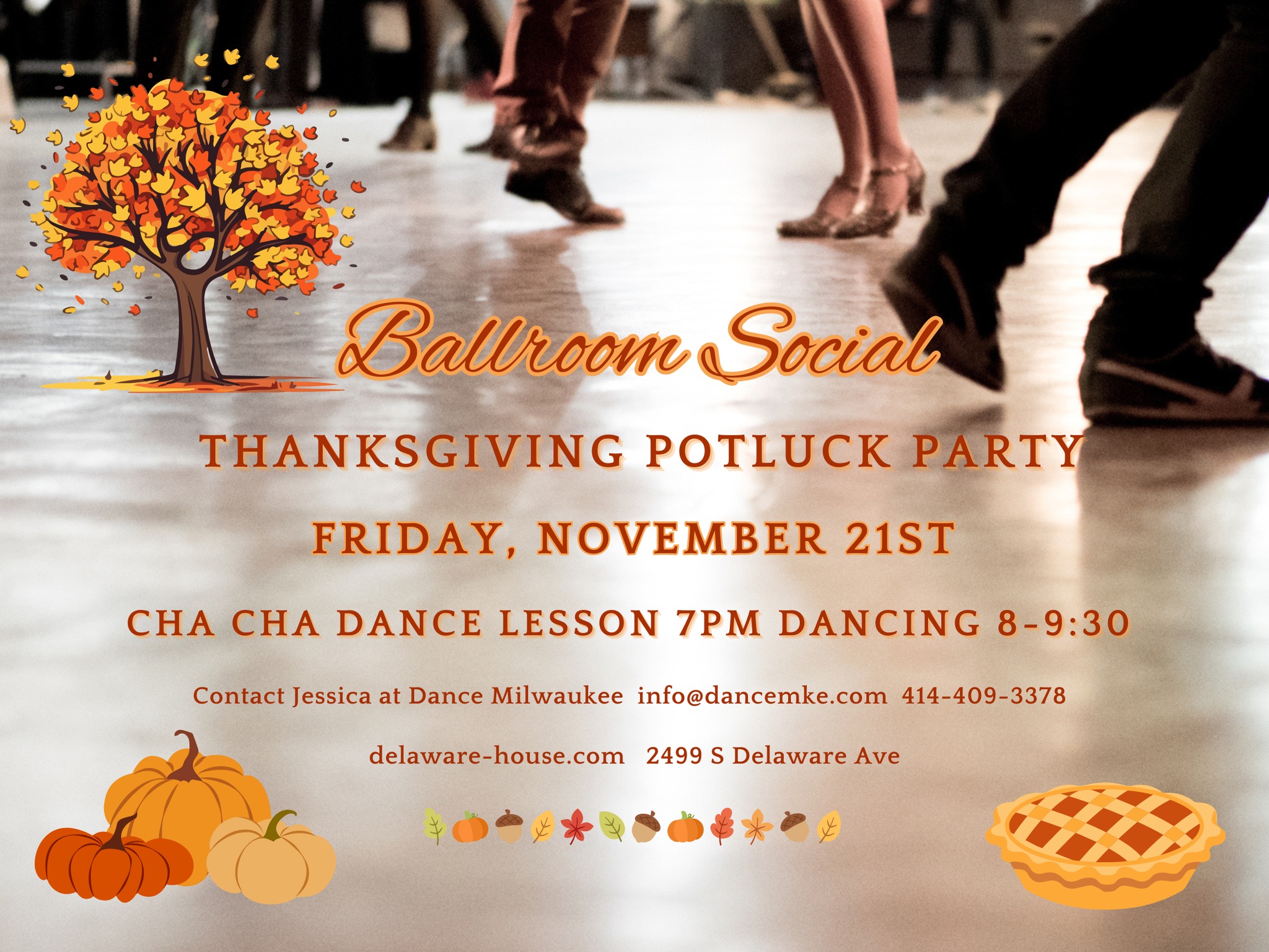 November Potluck Ballroom Social