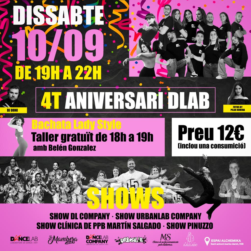 4t aniversari DanceLab - Social DLab