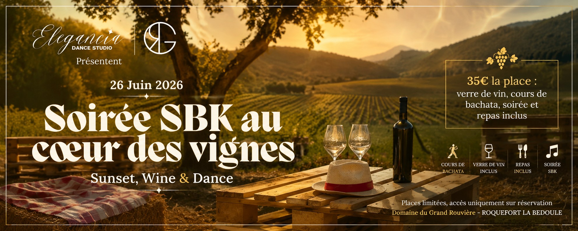 Soirée SBK au coeur des Vignes 🍇
