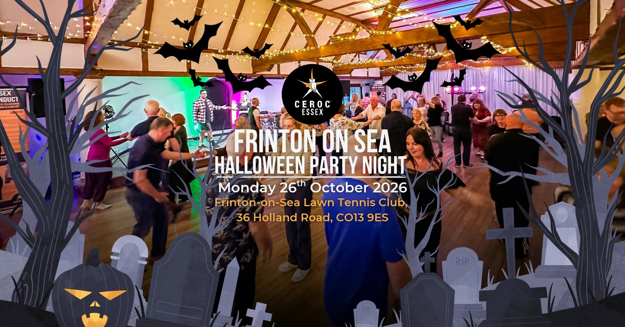 Frinton Halloween Party Night - Monday 26th October 2025
