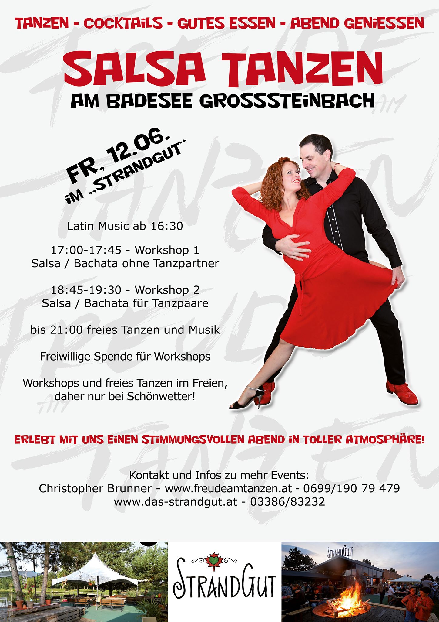 Salsa Tanzen im StrandGut