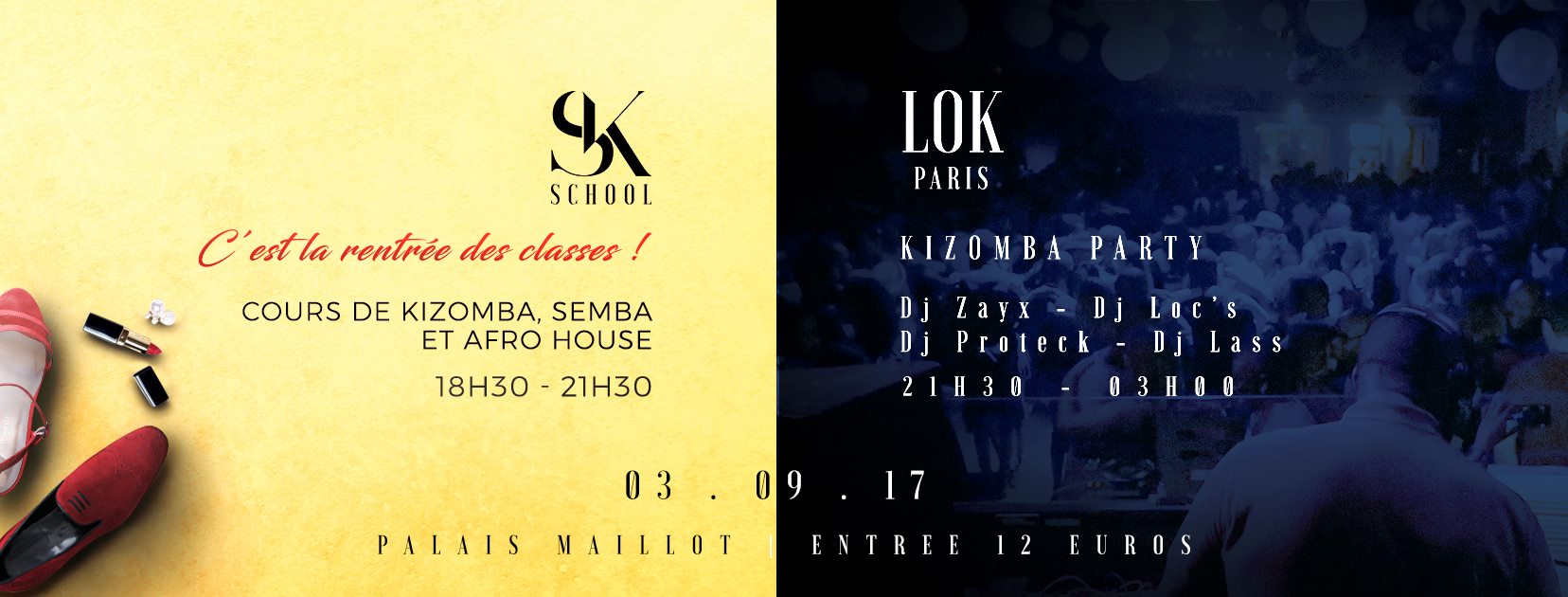 LOK Paris « We are back » DJs : Zay'x - Proteck - Loc's - Lass