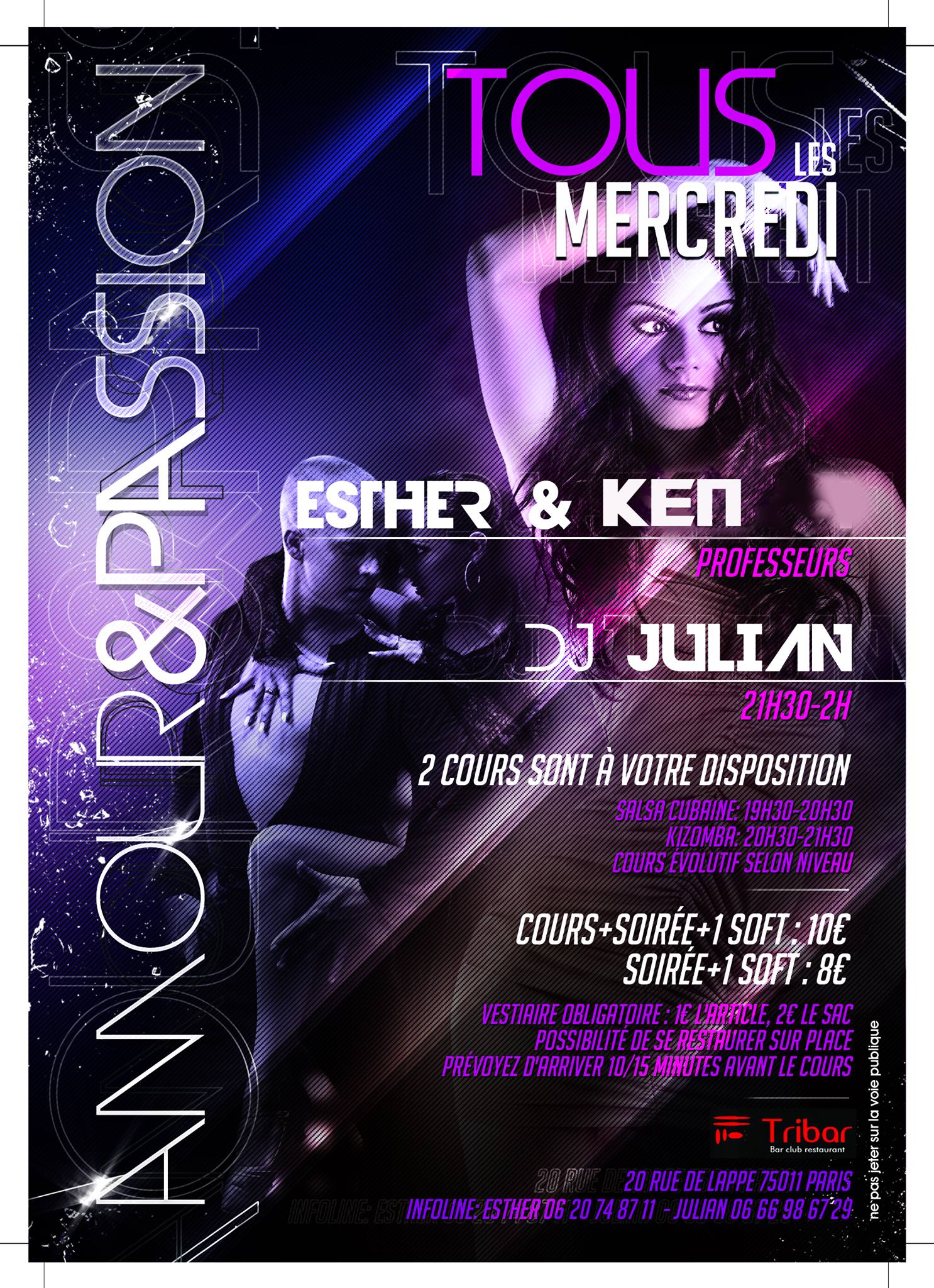 Swaré Amour & Passion = Salsa + Kizomba + Bachata + cours avec Esther & Ken !! 5€ 5€ 5€ 5€ 5€ 5€ 5€ 5€ 5€ 5€ 5€ 5€ 5€ 5€ 5€ !!!!!!!!