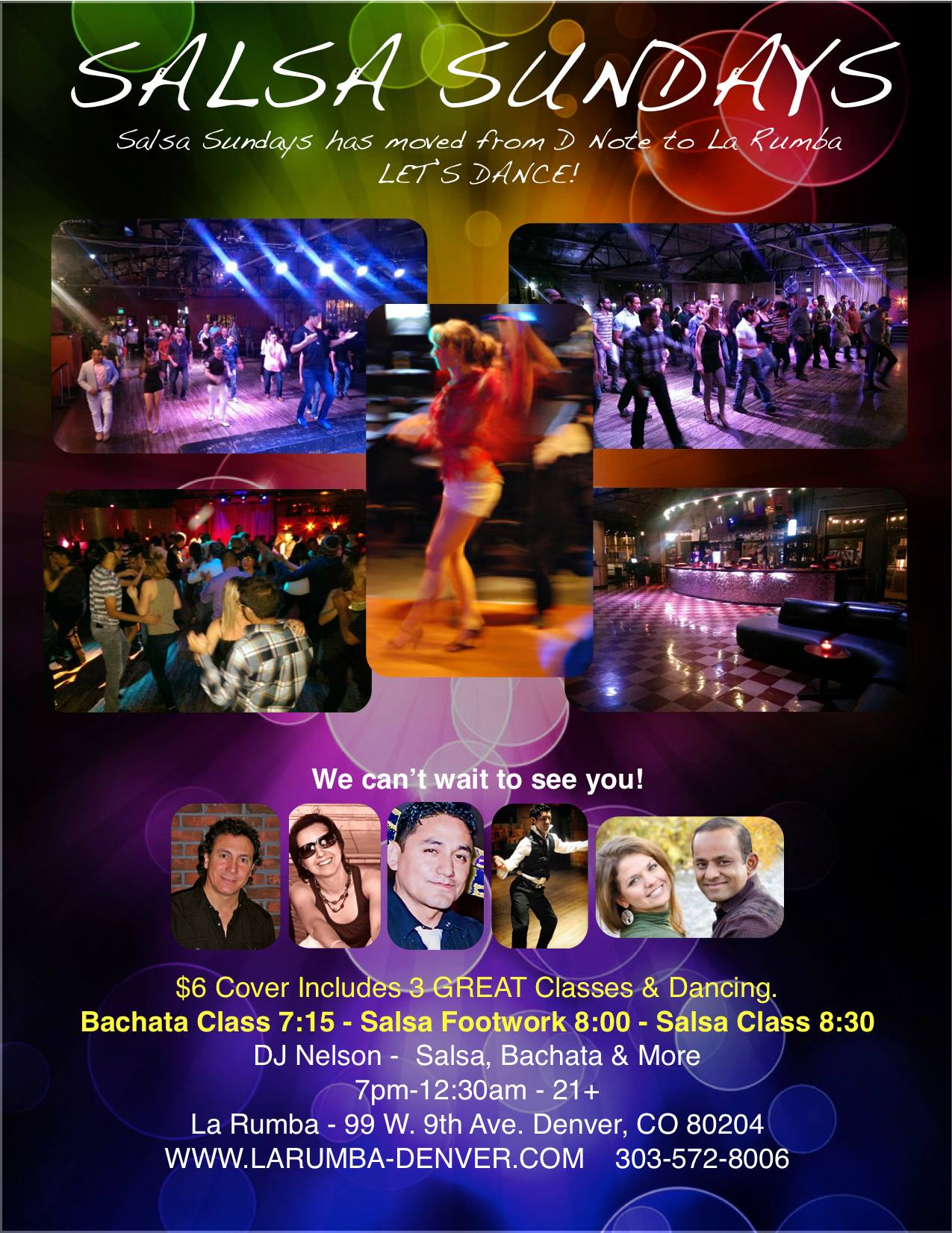 SALSA & BACHATA SUNDAYS!